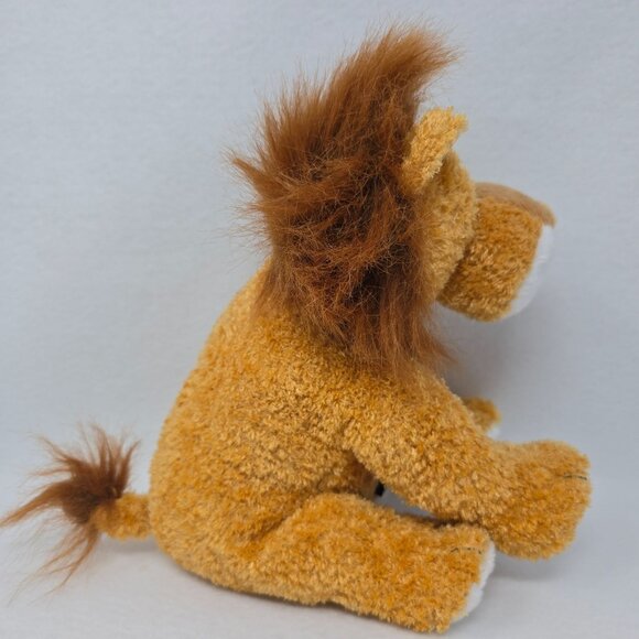 Mary Meyer Marcel Story Lion Plush 10" Snores Crinkle Feet Zipper Sticky Ears - Picture 7 of 16